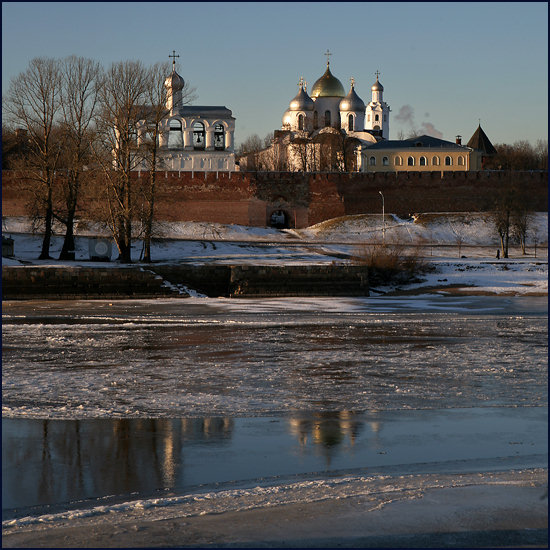 Господин Великий Новгород. Вид на Кремль. --- Novgorod the Great.