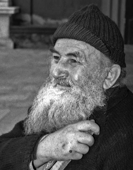 Ο π. Ιωακείμ στην Ι. Μ. Ιβήρων - Fr. Joachm at Iveron Monastery