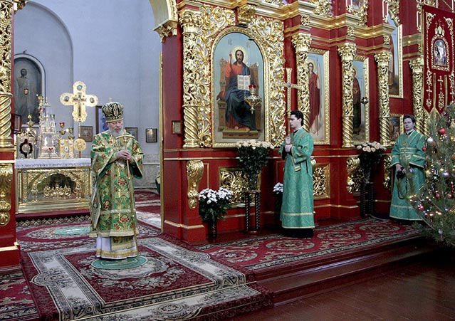 праздничная служба