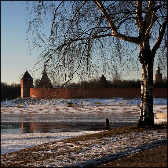 Господин Великий Новгород. Вид на Кремль. -- Novgorod the Great.#3