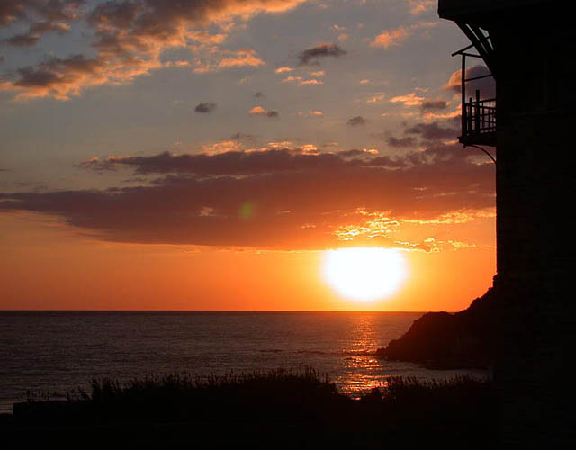 Sunrise at Iveron H. Monastery -  Ανατολή στην Ι.Μ. Ιβήρων