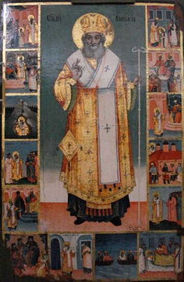 икона на св. Атанасий Велики от XIX век/St. Athanasius the Great