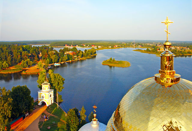 View from bellfry (Вид с колокольни)