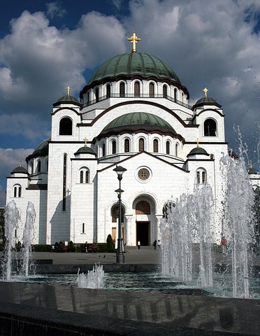 Храм св. Саввы. Белград.