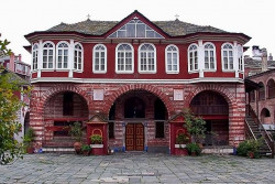 thiv_col_Athos 
Τράπεζα Ι. Μ. Βατοπεδίου - Vatopediou Monastery's refectory 
2008-01-24 16:06:47