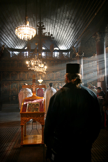 At Holy Liturgy