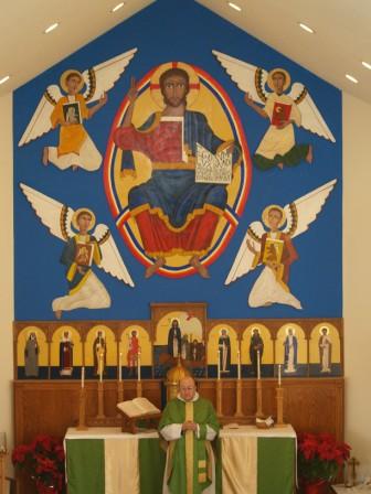 Mass at St Columba Western Rite AOC, Lafayette, Colorado