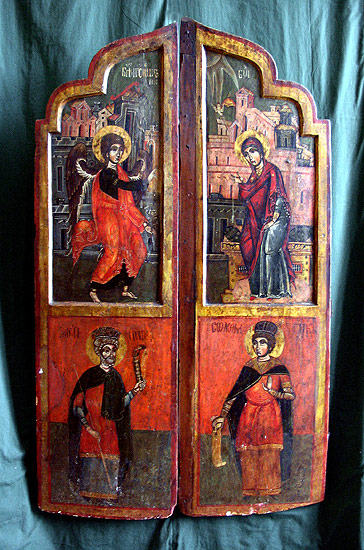 Old imperial door