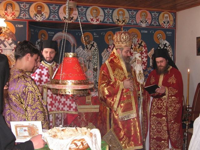 Divine Liturgy in Ruen Monastery