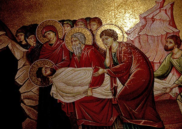 Мозаика в храме Гроба Господня. Иерусалим.
