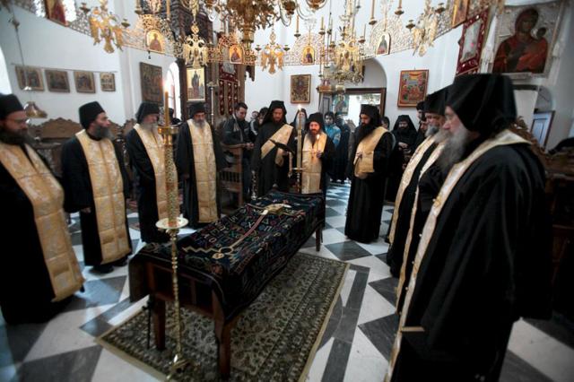 Κηδεία Μοναχού στο Άγιον Όρος