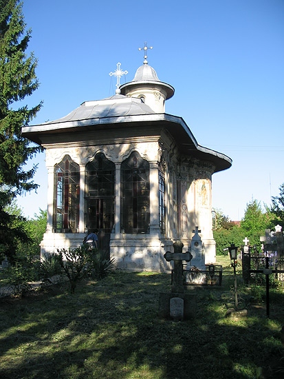 Monastery Caldarusani, chapel from the cemetery