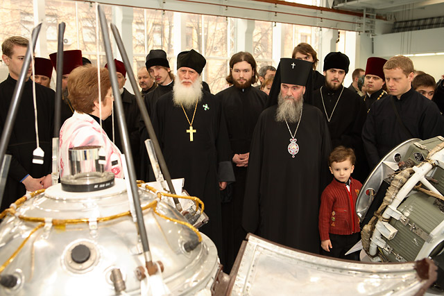 В музее космонавтики.