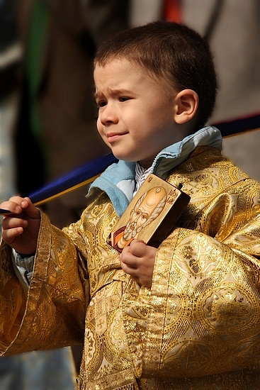 Junior deacon on the sunday of orthodoxy
