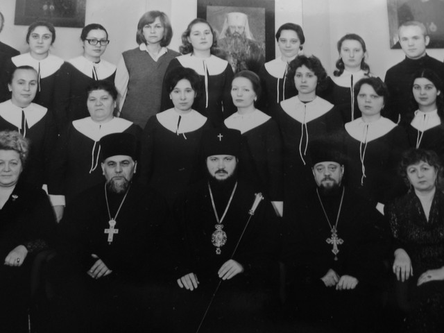 W szkoły psalmistów w Moskwie, lata 1970