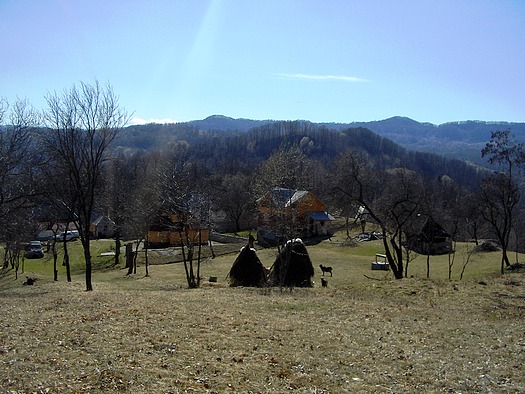 Schitul Bradetu, Arges- peisaj, zona, raza de soare