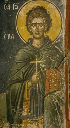 thiv_col_Athos 
Χειρ Θεοφάνους Κρητός-St. John Calyvita by Theophanes the Cretan 
2008-03-13 18:31:13