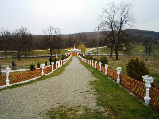 Intrarea Manastirii Bic, Salaj
