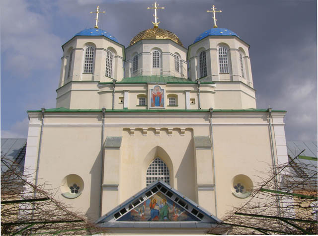 Monaster w Myżyrycach Ukraina