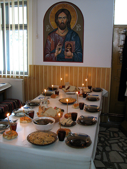 masa pentru pelerini/meal for pilgrims