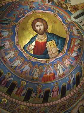 The dome of St. George, Halandri - Athens