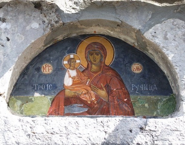 Фреска - манастир Морачник