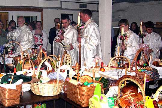 Holy Trinity Church Clayton Wisconsin - Holy Pascha