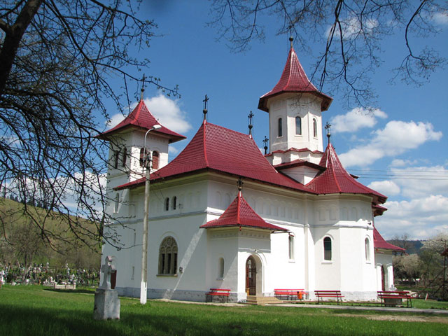 The church from Putna village