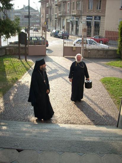 L\'arcivescovo Innocenzo di Chersoneso e il padre igumeno Andrea