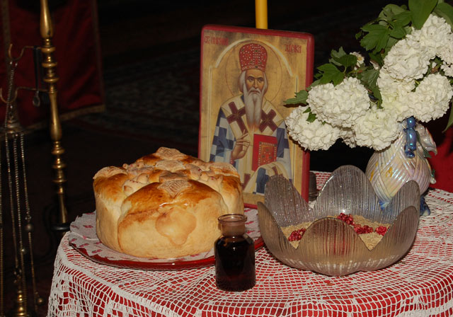 Славски колач - Св. Николај Српски