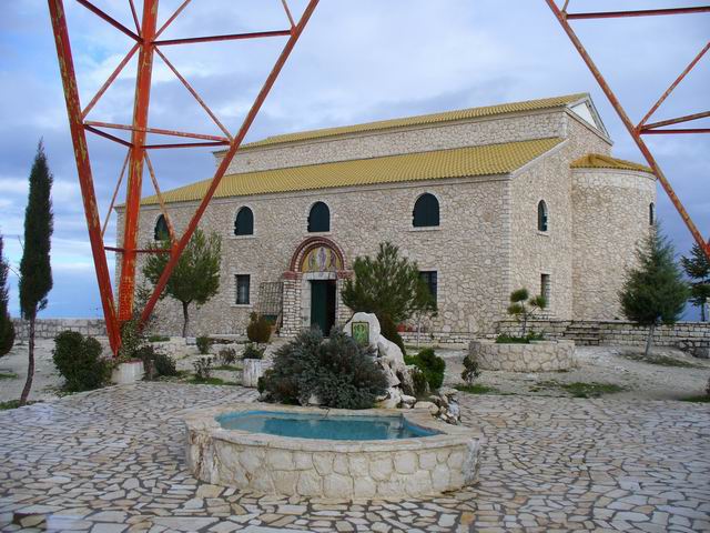 Manastirea de pe Varful Pantocrator  (Corfu - Grecia)