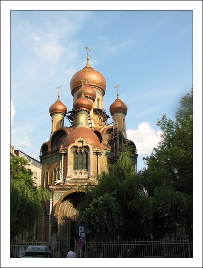 Saint Nicholas church from Bucharest