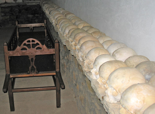 The heads of Prodromu munks-M. Athos