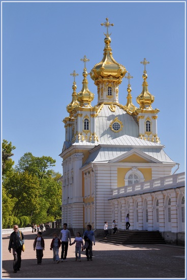 Церковь Петра и Павла. Петергоф.