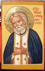 ikonopis 
Święty Serafim Sarowski + Saint Seraphim of Sarov 
2008-05-07 13:11:27