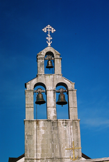 zvonik - manastir Sv. Nikole na Obodu (Rijeka Crnojevica)