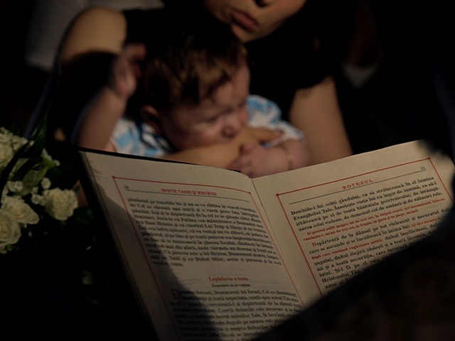 orthodox christening