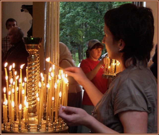 przed liturgią