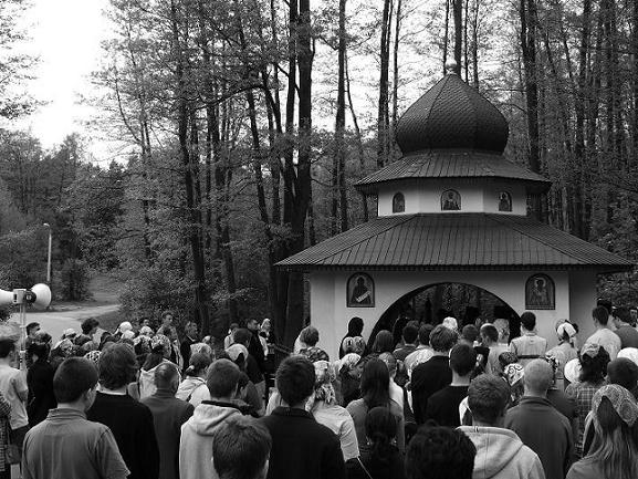 święcenie wody - 16 maj 2008 (zjazd młodzieży prawosławnej)