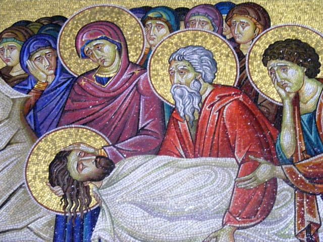 Mozaic, Biserica Sf. Mormant