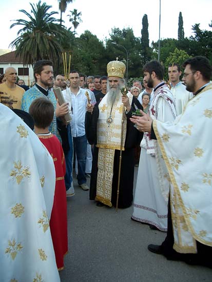 Litija na Trojičindan 2008.godine, Budva