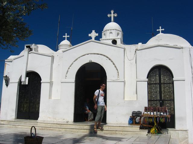 Church on the highest hill of Athens