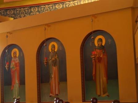 A wall of Saint