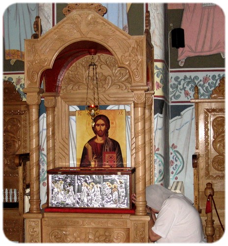 =Rugaciune la Sfintele Moaste=Sf. Man Brancoveni-Sambata de Sus