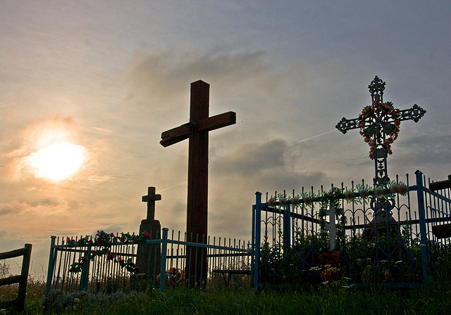 Wayside cross in Suchynicze