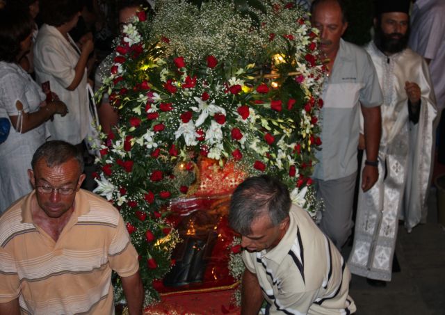 EPITAFIOS OF VIRGIN MARY. VATHY SAMOS