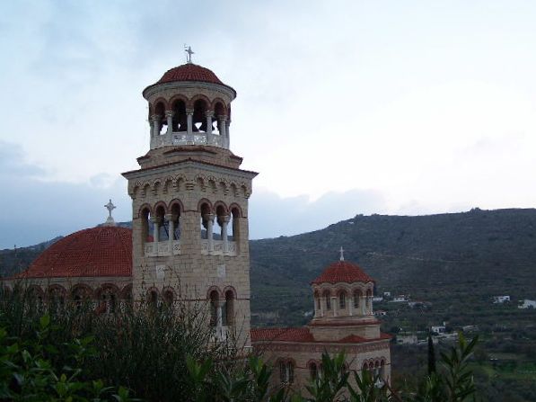 Monastery on the island Egina