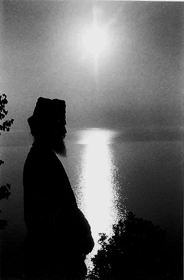 Monk on Holy Mountain