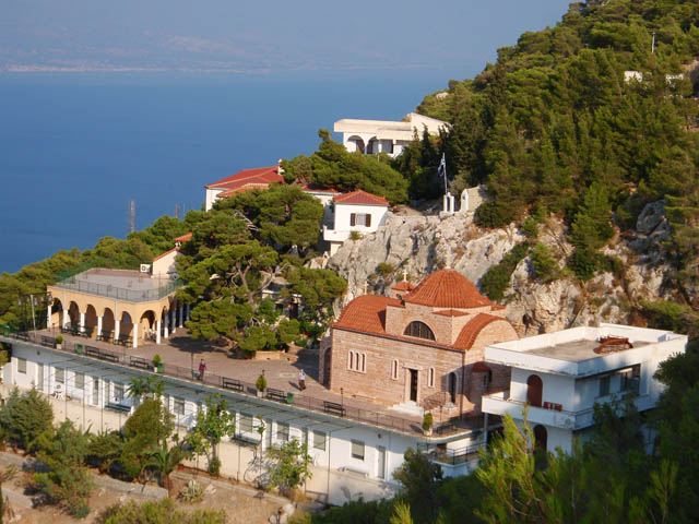 Manastirea " Sf. Cuv. Patapie "  - Loutraki , Corinthia