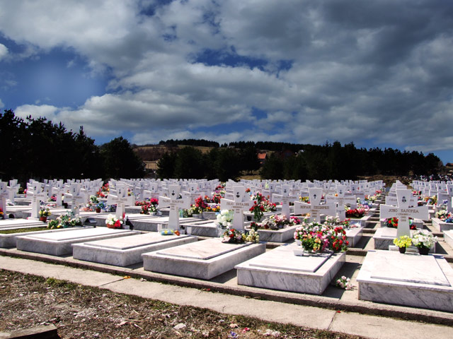 Српско војничко гробље, Соколац